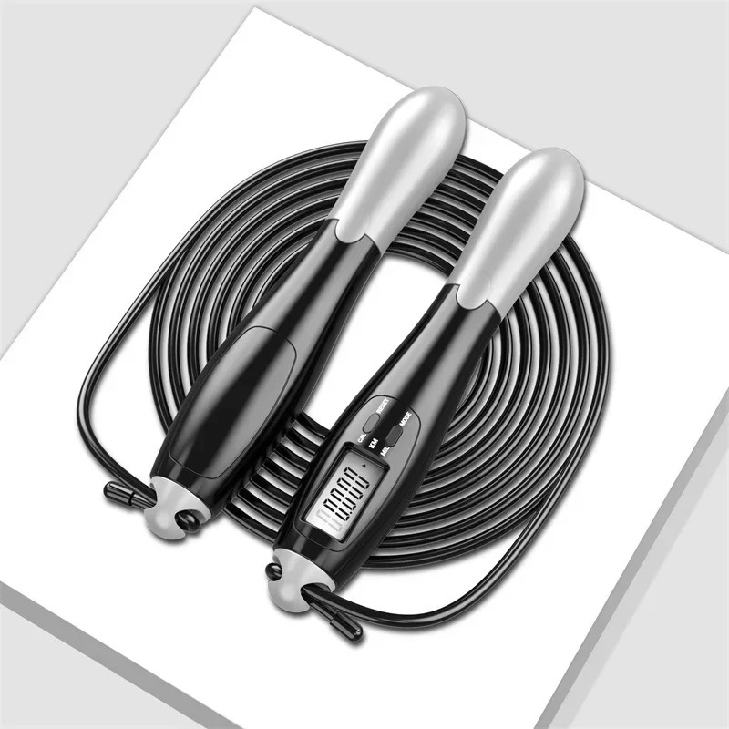 Smart Jump Rope Digital Counter - Tali Lompat Digital LCD dengan Penghitung