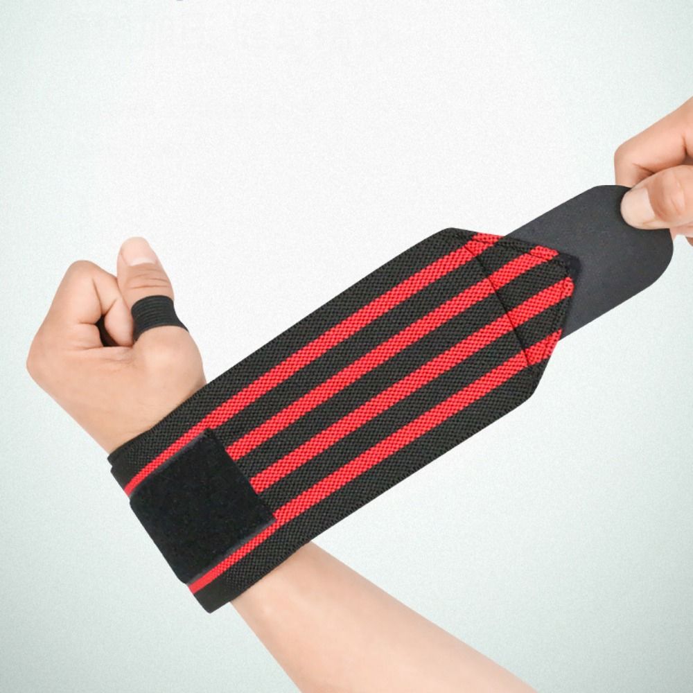 1 Pasang Penyangga Pergelangan - Wrist Wraps Weightlifting Support ulasan dan harga