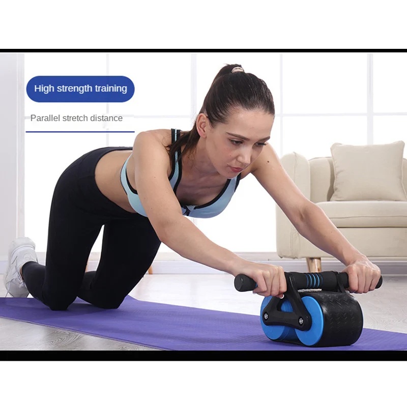 Roda Olahraga Perut Otomatis B - Ab Roller Wheel With Elbow Support ulasan dan harga