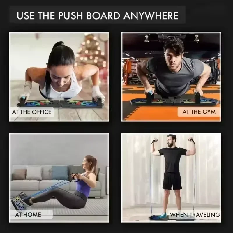 Papan Latihan Push-up Multifun - Push Up Board Foldable Multi Function ulasan dan harga